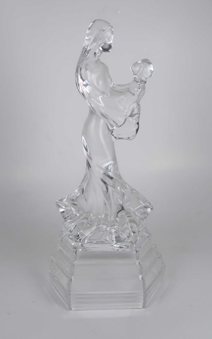 Escultura Art Deco em Cristal - maternidade
