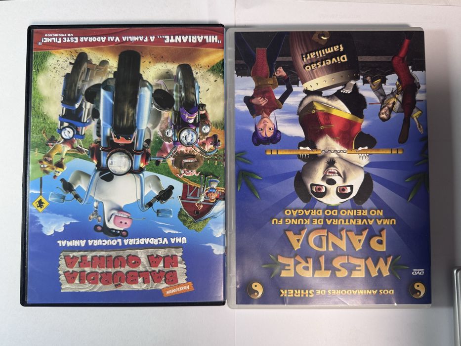DVDs ORIGINAIS usafos uma so vez