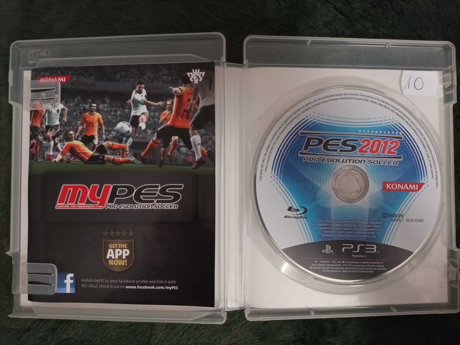 PES 2012 Gra Sony PlayStation 3 PS3 Gry