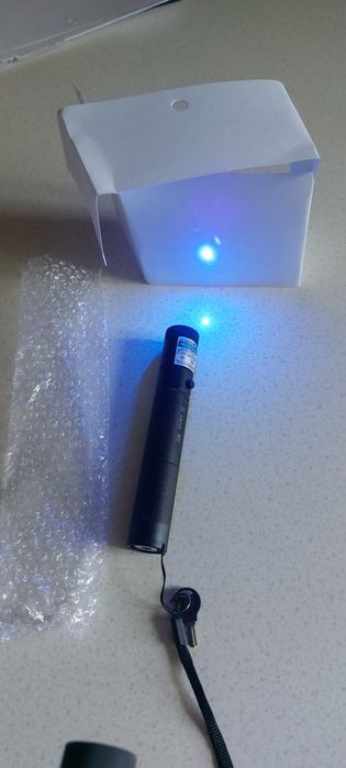 Б/у  синя лазерная указка 405 нм laser 301