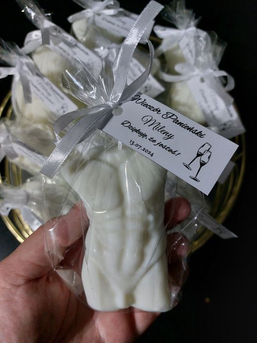 Torsy body men swieczki wieczor panieński podziekowania