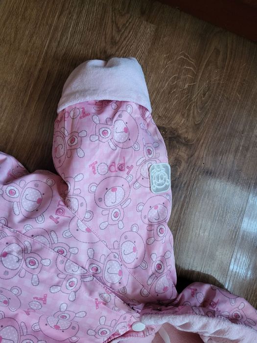 Зимовий комбінезон трансформер для дівчинки розмір 56-68