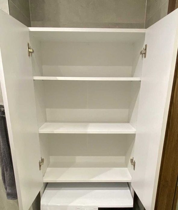 Pojemna szafka nad pralkę BIAŁY POŁYSK w super stanie