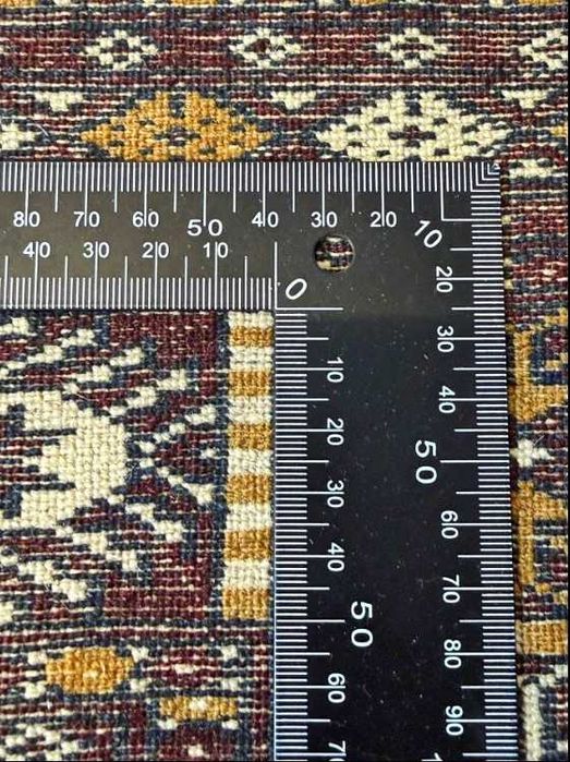 Tapete Oriental BUCHARA original, tecido à mão no Paquistão, Lã sobre Algodão, com 191cm x 123cm