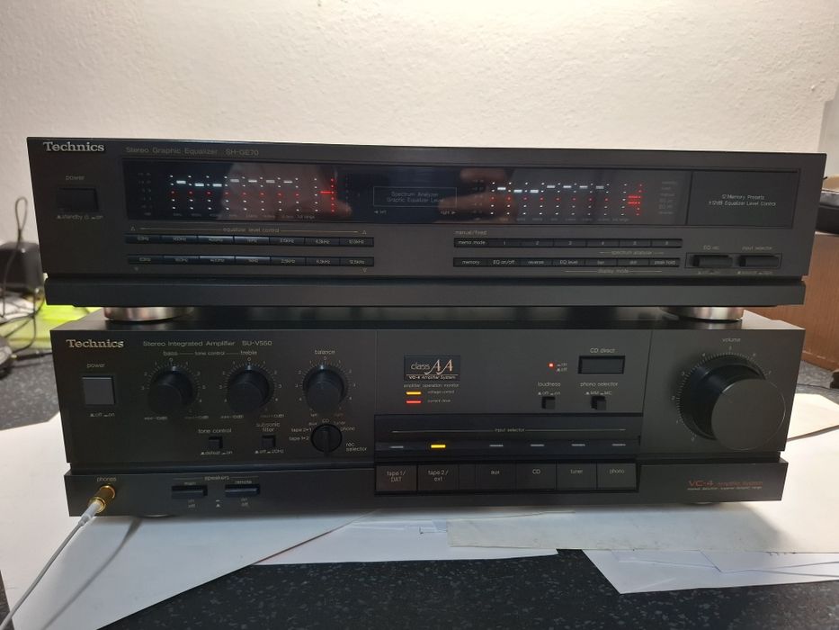 Amplificador Technics  SU- V 550
