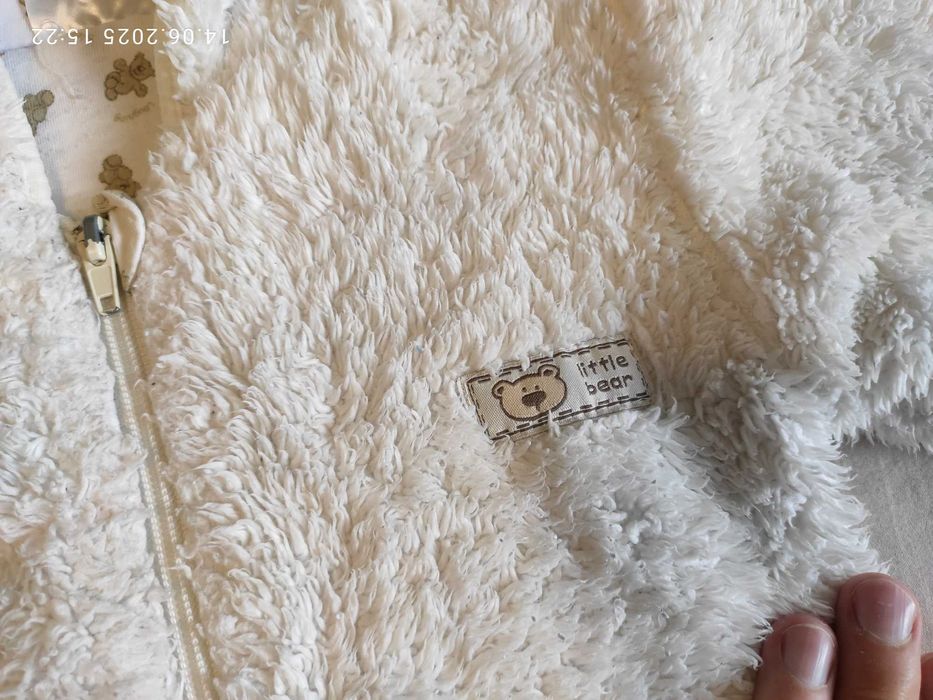 Теплий комбінезон Little bear 4-6 міс. 68 см. / Ведмедик