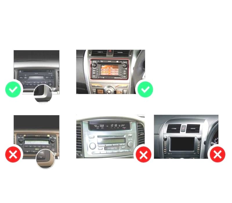 RÁDIO GPS ANDROID 10 PARA TOYOTA MULTIMÉDIA