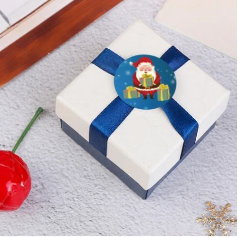 Наклейки на подарки, в ассортименте