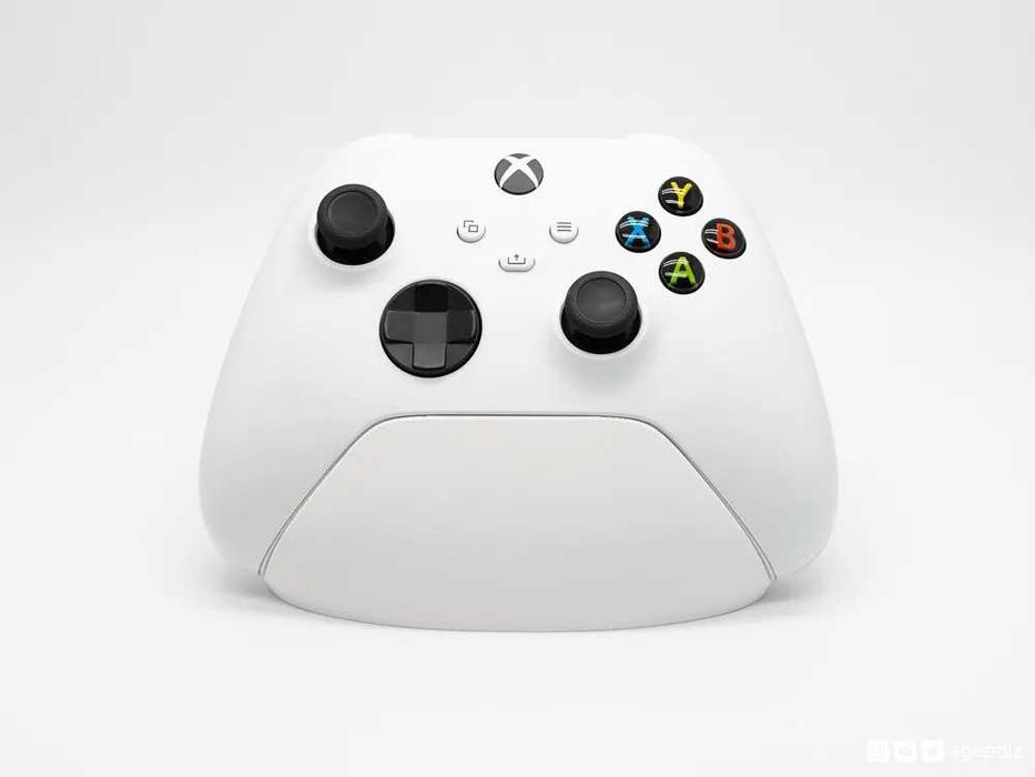 Biały Stojak Na Pad Xbox Series S X One Stand Podstawka Biurkowa 3D