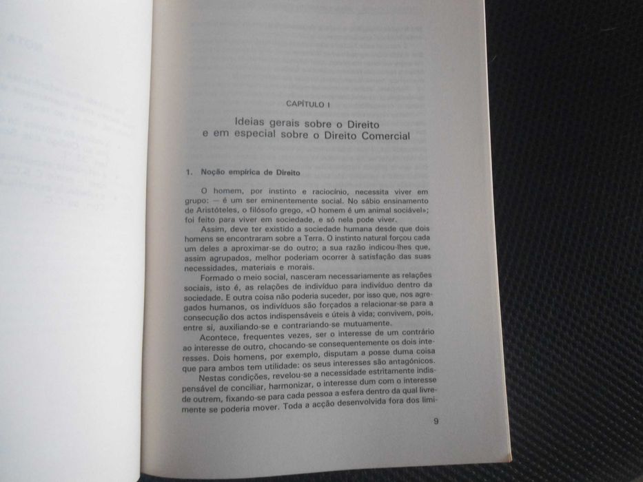 Noções de Direito Comercial por J. pires Cardoso