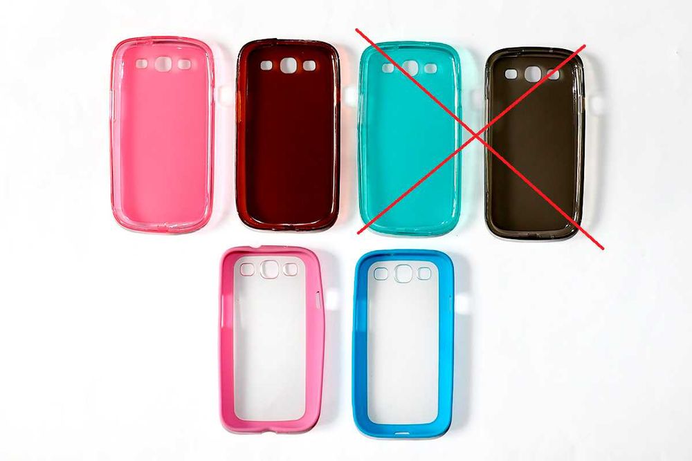Etui silikonowe case plecki obudowa Samsung S3 S4 S5