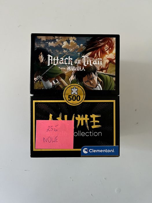 Puzzle Clementoni Attack on Titan 500 el. nowe