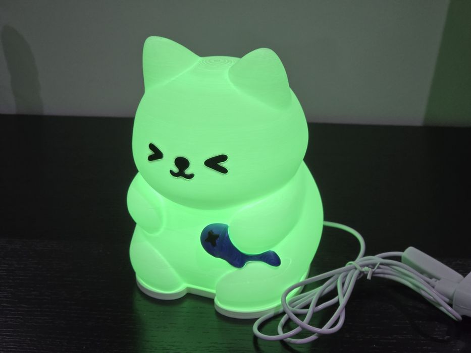 Luz Gato Meow Glow Multicolor
