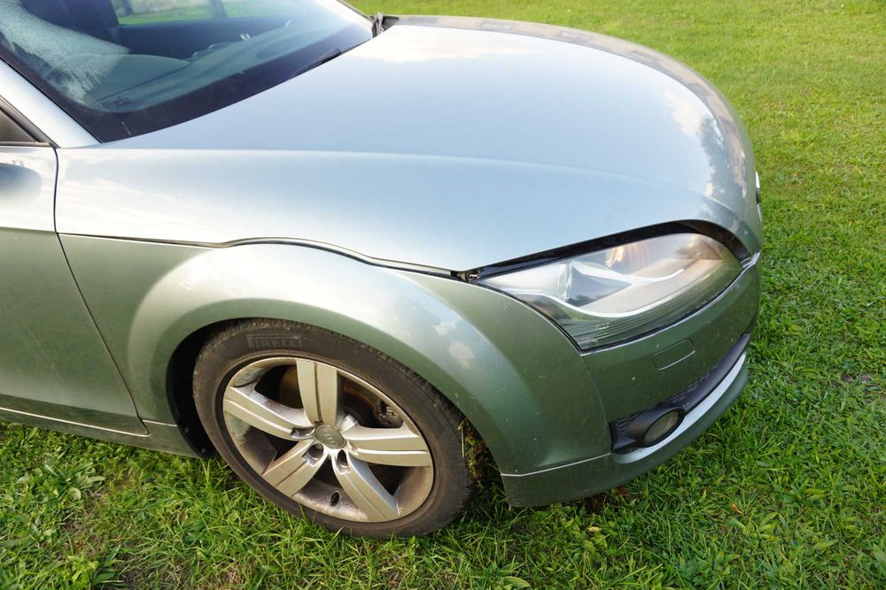 Audi TT 8J Coupe kompletny przód maska zderzak błotnik wzmocnienie *