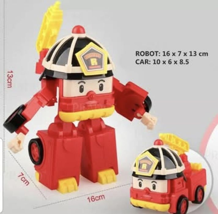 6 pcs Robocar Poli Large (with Shipping Included)64284926426626123