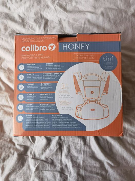 Błękitne nosidło Colibro