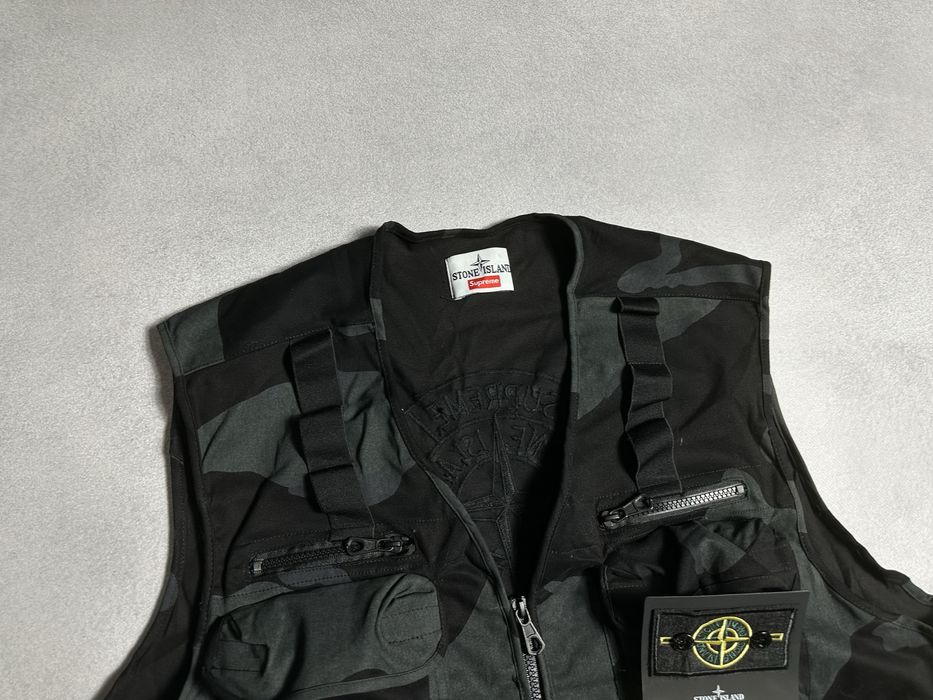 Жилетка Stone Island X Supreme