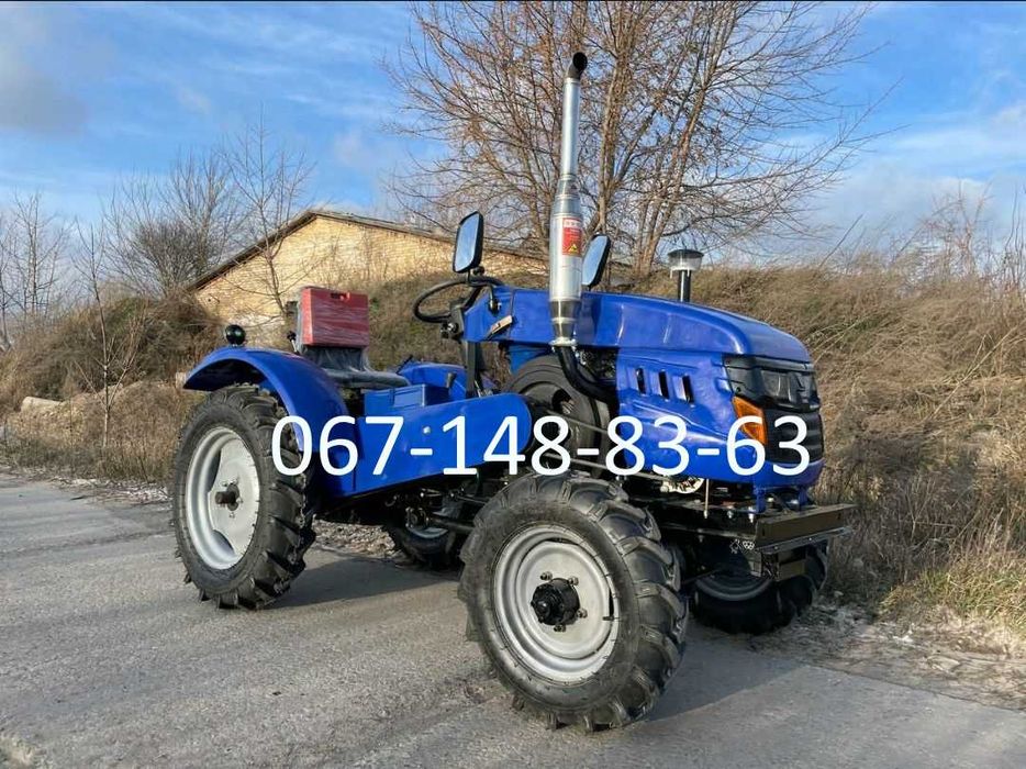 Мінітрактор Кентавр 244 BP Триточка ВОМ Повний привід Доставка Кредит
