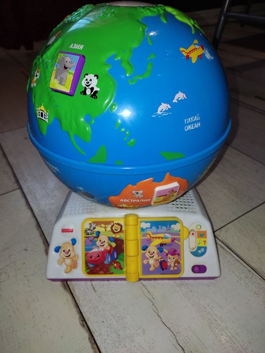 Fisher price, игрушки, глобус,, Ноев ковчег