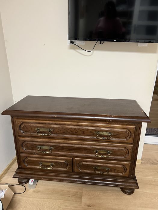 Komoda brązowa antyk