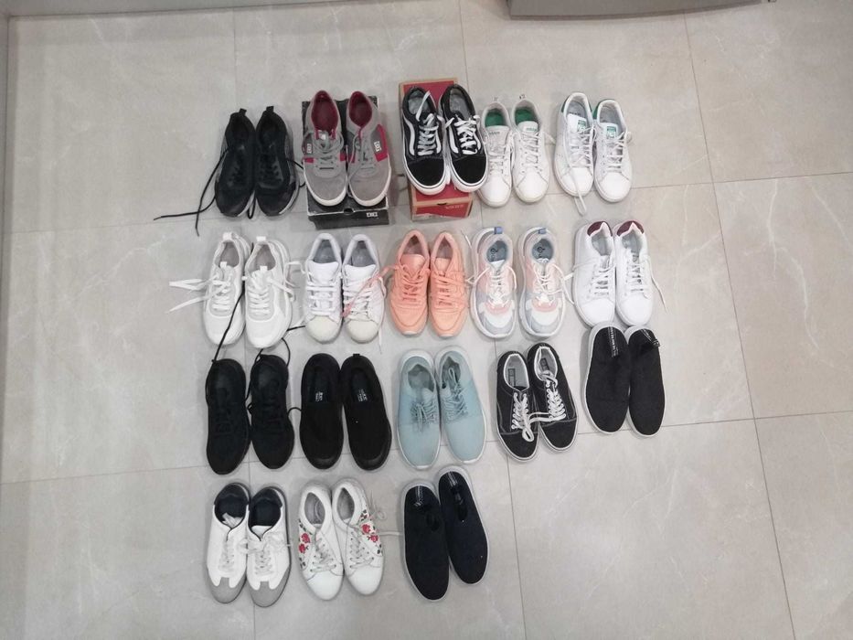 Conjunto Sapatilhas Mulher Reebok, Adidas, Vans, All Stars 36, 37, 38