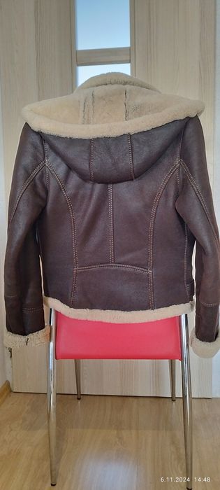 Kożuch z naturalnej skóry