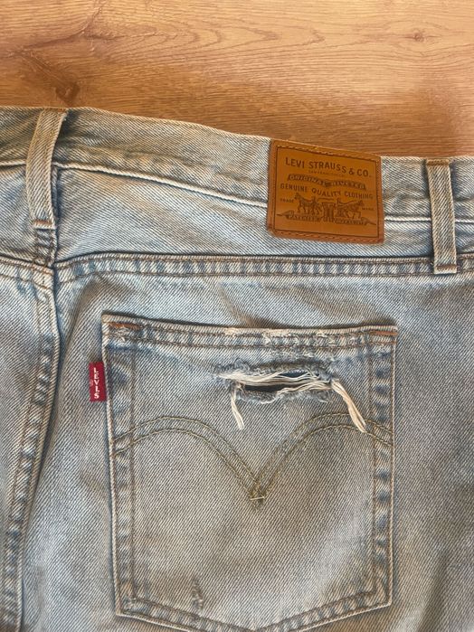 Джинсова міні-спідниця levi’s p.l