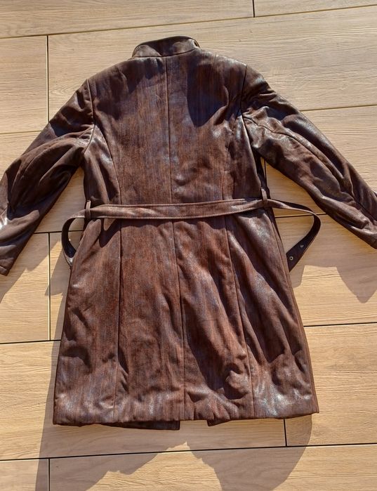 Jesienny płaszcz damski vintage rozm. 44