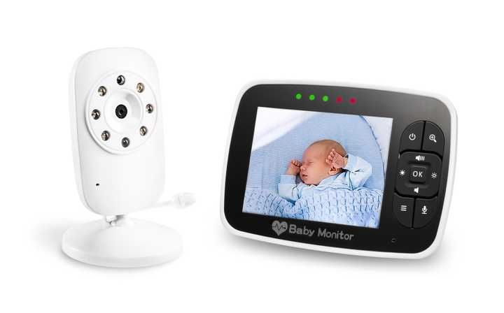 відеоняня Baby Monitor SM-35 із кольоровим 3.5 дисплеєм.