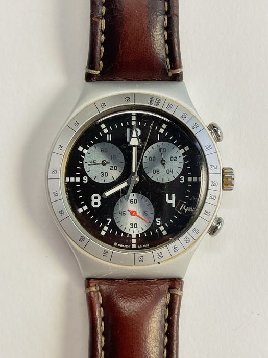 Relógio Swatch Irony Chrono - EVERMORE - YCS4013 - Colecionadores