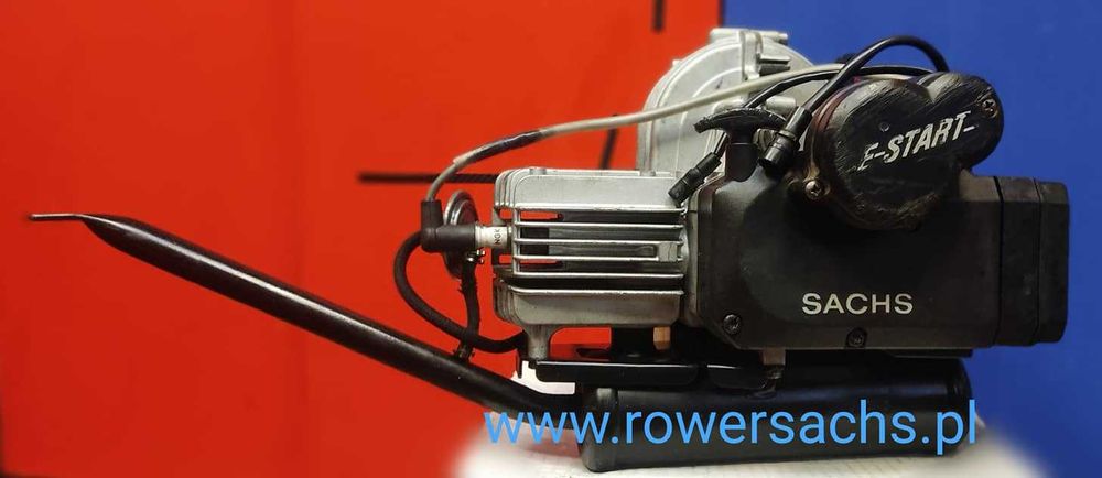 Rower z silnikiem, silnik do roweru Sachs 301 saxonette spartamet