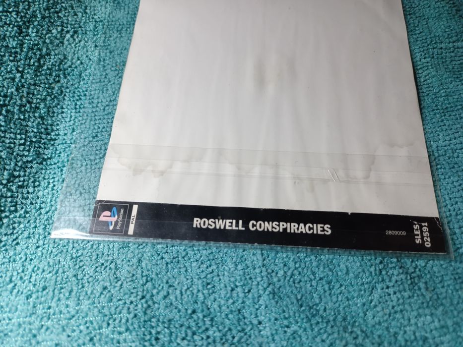 PlayStation 1 Roswell Conspiracies ps1 PSX Okładka Tylnia