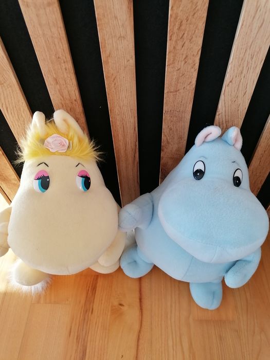 Maskotki Muminki- Migotka i Muminek