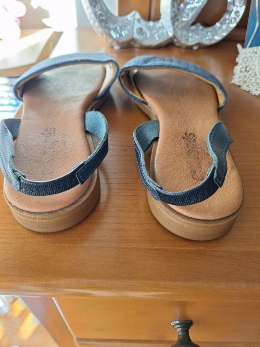 Sandálias Azuis EntrePés T: 39