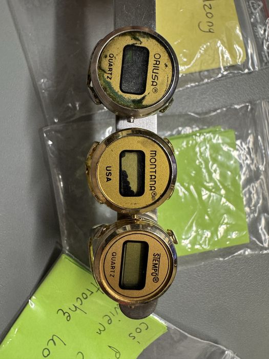 Zegarek pierscionek vintage PRL Stempo Montana niesprawne