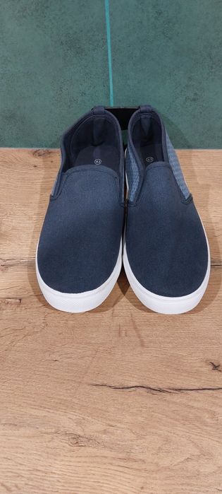Trampki tenisówki granatowe