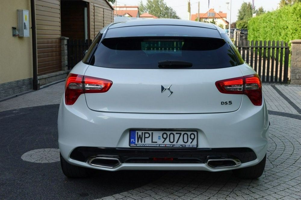 Citroën DS5 Pół-Skóry - Biała Perła - Panorama - GWARANCJA - Zakup Door to Door