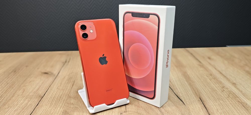 Apple iPhone 12 64GB Red — У комплекті з коробкою / neverlock / магазин / гарантія