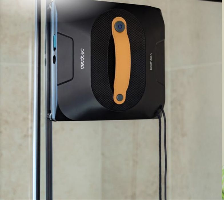 Robô limpa-vidros 3 em 1 - Cecotec Conga Windroid 1390 Double Spray Connected