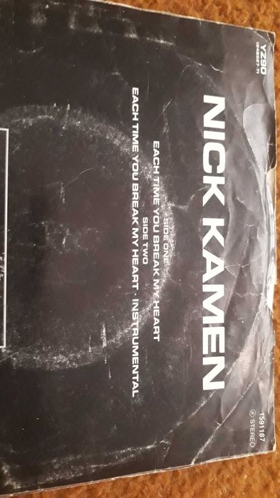 Nick Kamen - Each time you break my heart - single vinil - portes incl