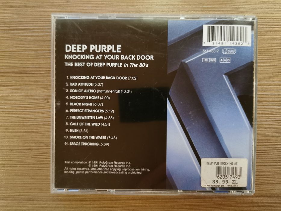 Płyta cd Deep Purple