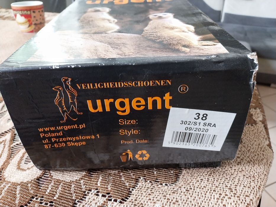 Buty robocze sandałki Urgent 38
