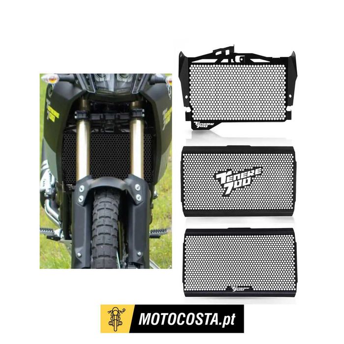 Grelha Proteção Radiador Yamaha Ténéré 700 / T7 / Rally de 2019 a 2024