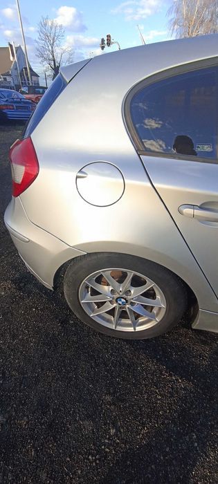 ćwiartka tył tylna błotnik bmw 1 e87 lift lak354/7 titansilber metalic