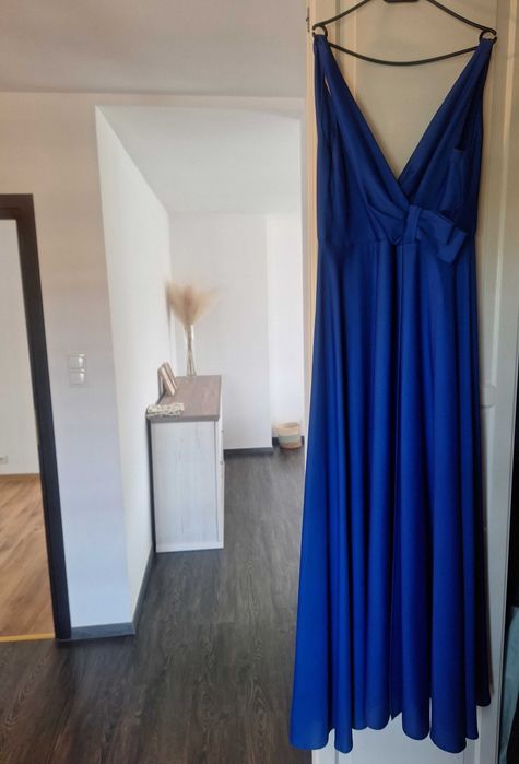 Sukienka maxi habrowa
