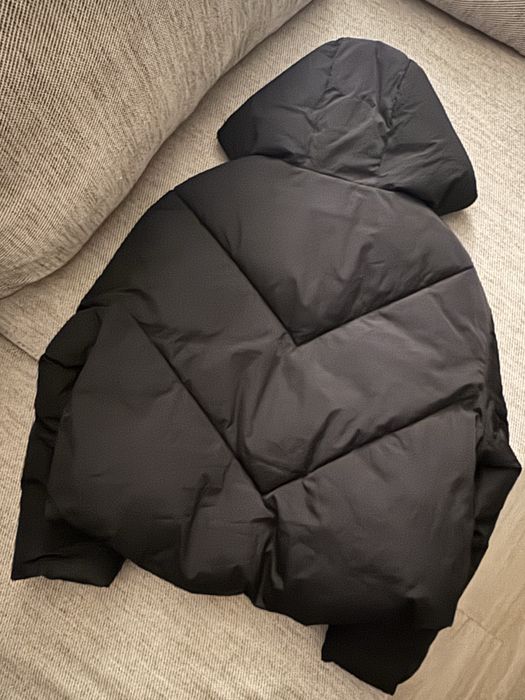 Тепла куртка пуховик оверсайз zara