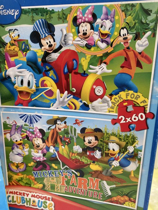 Puzzles Domino Os numeros Jogos Mickey Mouse