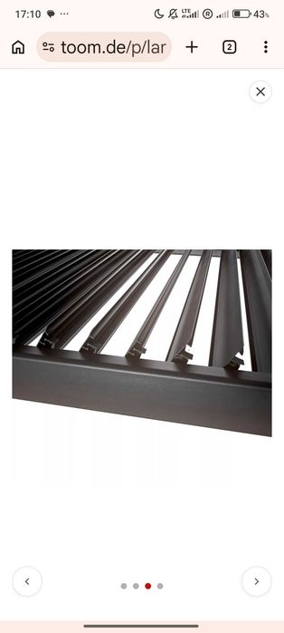 Nowa Pergola Ogrodowa  Powystawowa Mina 300x230x300 Polecam