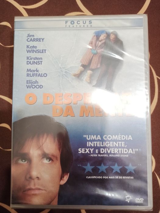 DVDs de filmes novos embalados