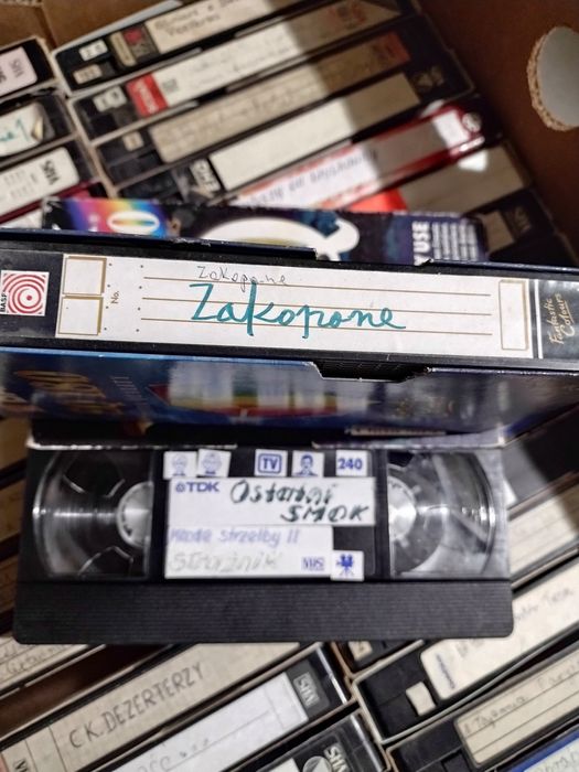 Kasety VHS nagrywane